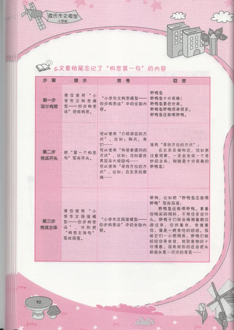 小学学习手册_小学生作文专项名师课合集16套小学~视频+PDF_034.袁氏作文小学版