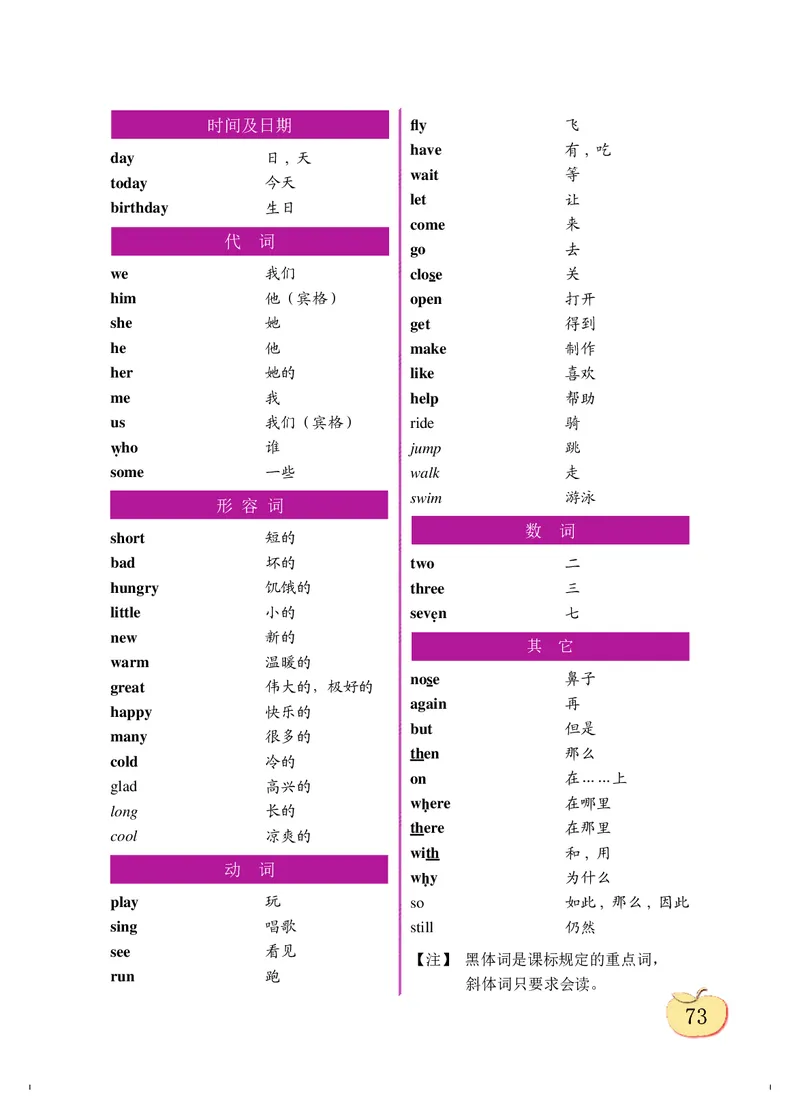 义务教育教科书&middot;英语（三年级起点）三年级下册（科普版）_三年级上下册资料_小学三年级学习资料-25年更新版_3-06、小学三年级英语下册_3-6-3、电子教材、课本