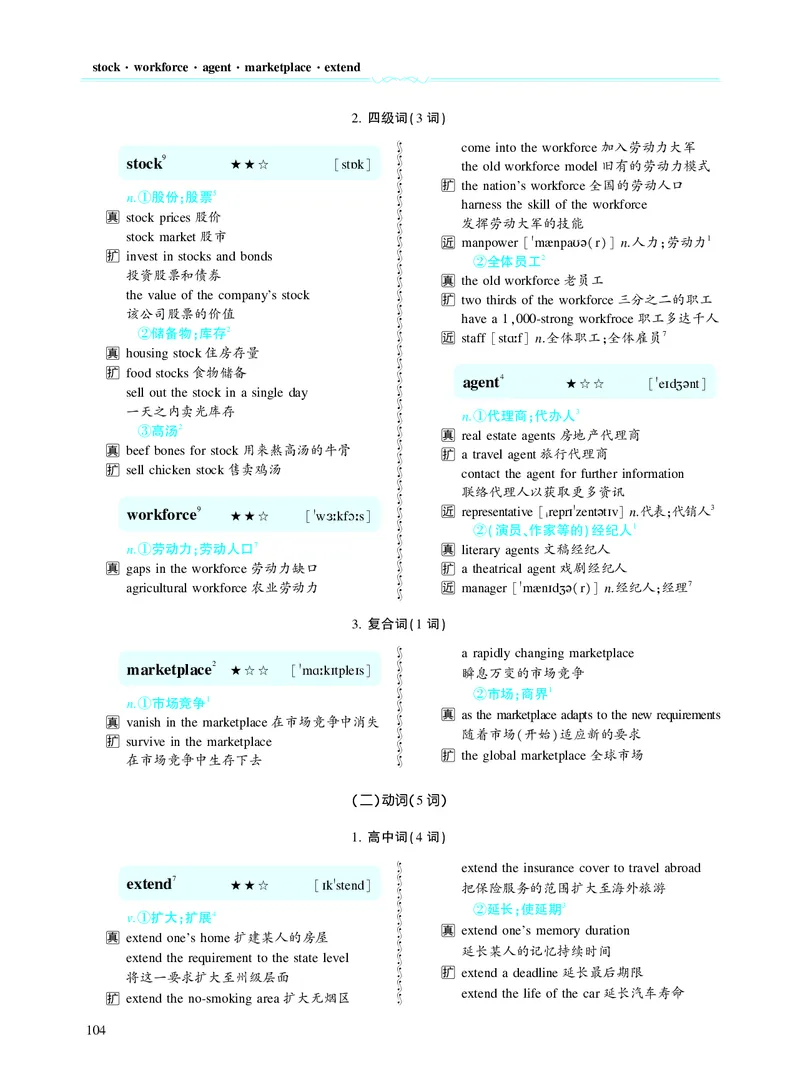 第三章以阅读理解为中心（190词）_考研英语真题_考研英语（二）历年真题_单词资料_英语二黄皮书词汇电子版（题型精简版）