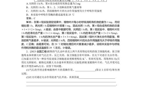 专练29_2025高中教辅（后续还会更新新习题试卷）_2025高中全科《微专题&middot;小练习》_2025高中全科《微专题小练习》_2025版&middot;微专题小练习&middot;生物学&middot;不定项