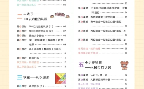 《黄冈名师天天练》数学1年级下册（54QD）_一年级上下册资料_小学一年级学习资料-25年更新版_1-04、小学一年级数学下册_1-4-2、练习题、作业、试题、试卷_青岛54版_电子册类