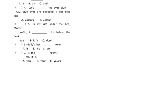 广州版三年级英语下册复习题-3_三年级上下册资料_三年级上语数英上下册学习资料_3-8-6、小学三年级英语下册_教科版_2、习题试卷