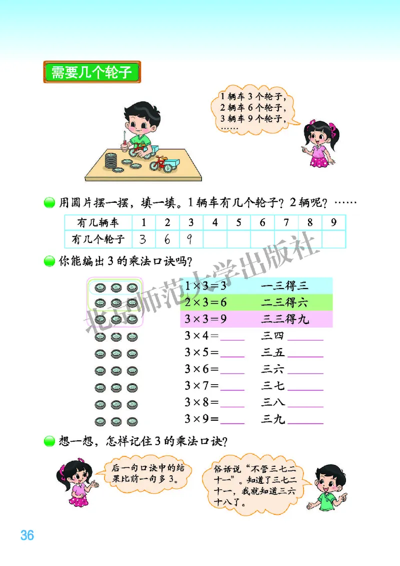 北师大版二年级上册数学PDF电子课本_二年级上下册资料_小学二年级学习资料-25年更新版_2-03、小学二年级数学上册_2-3-4、电子教材、课本