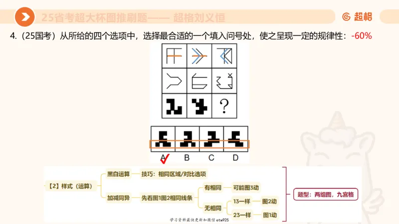 套题训练720250120181945_2026考公资料_（05）超格_行测申论2025超格合集(行测&申论&政治理论)_行测申论2025省考超格超大杯刷题课（五合一）_课件_图推