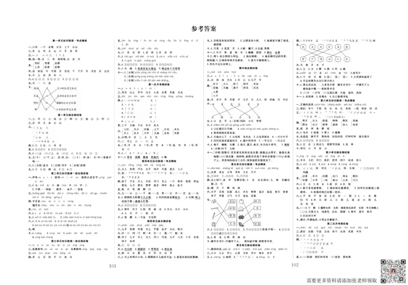 一年级语文同步测试卷轻松100分_一年级上下册资料_一年级上册小红书同款资料_一年级上册资料