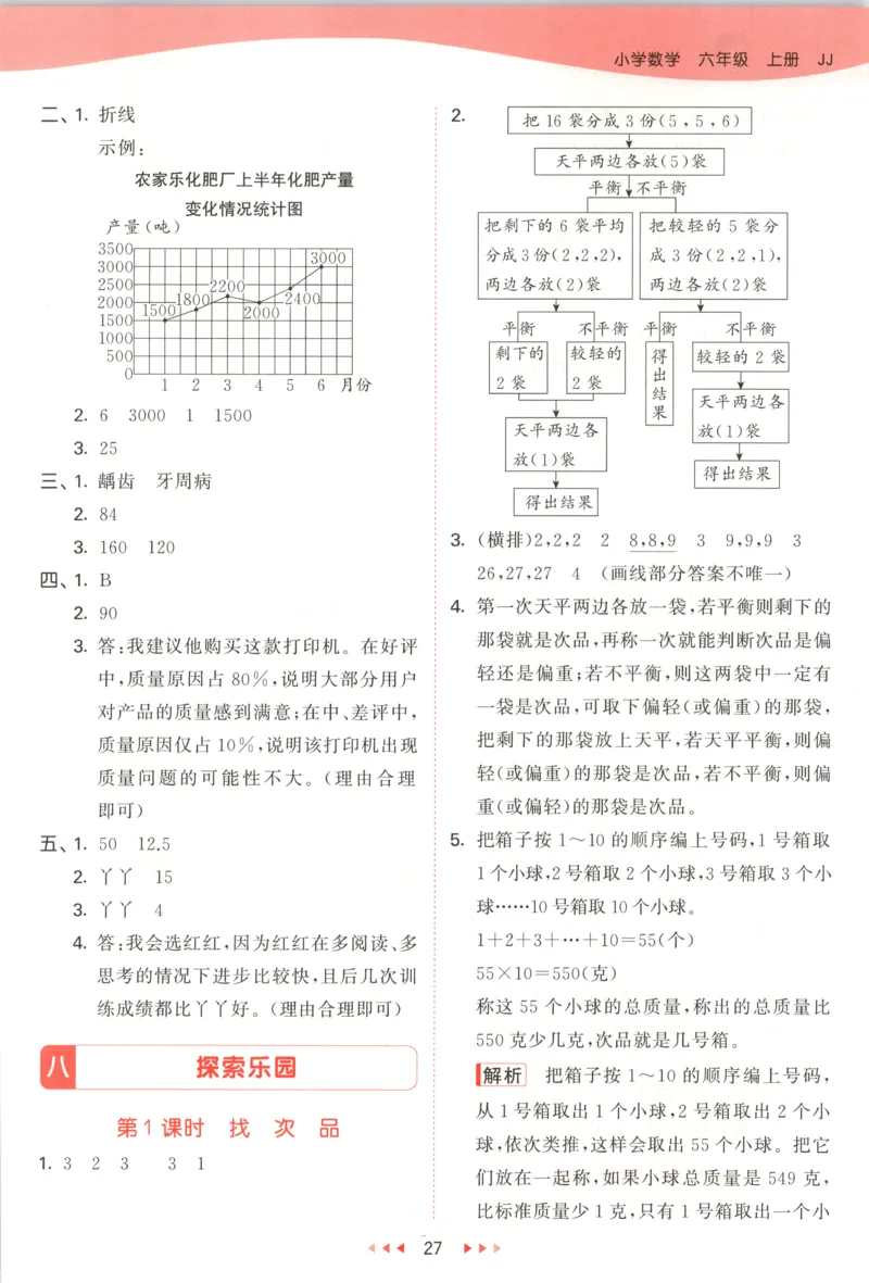 六年级数学上册冀教版25秋《53天天练》答案_25秋小学语数英习题试卷_数学_冀教版_1-6年级数学上册冀教版25秋《53天天练》_六年级数学上册冀教版25秋《53天天练》