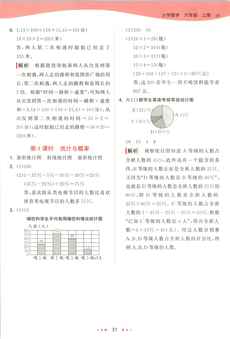 六年级数学上册冀教版25秋《53天天练》答案_25秋小学语数英习题试卷_数学_冀教版_1-6年级数学上册冀教版25秋《53天天练》_六年级数学上册冀教版25秋《53天天练》