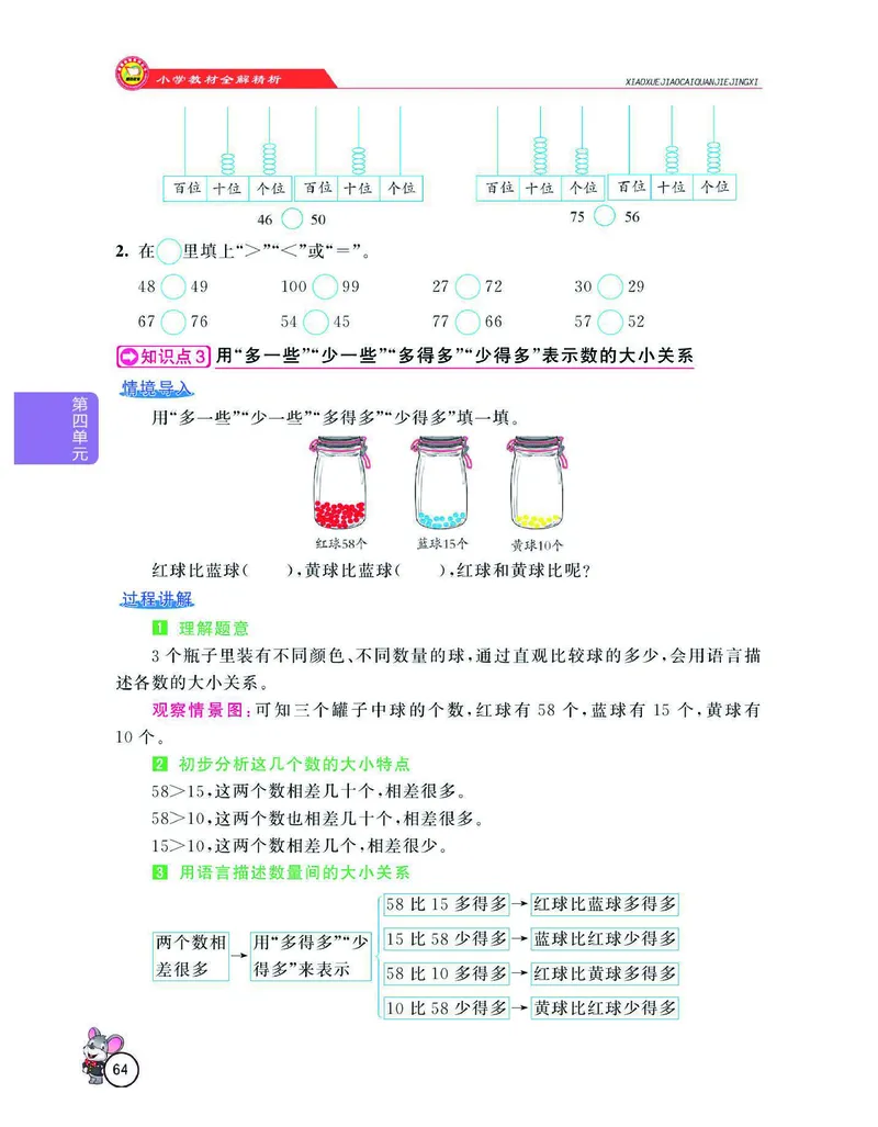 数学-人教版一年级下册教材全解精析_一年级上下册资料_小学一年级学习资料-25年更新版_1-04、小学一年级数学下册_1-4-3、课件、讲义、教案、教材讲解