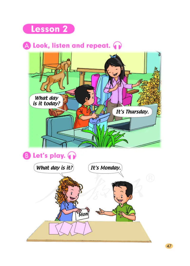 人教版（一年级起点）（主编：吴欣）二年级下册英语PDF电子课本_二年级上下册资料_小学二年级学习资料-25年更新版_2-06、小学二年级英语下册_2-6-3、电子教材、课本