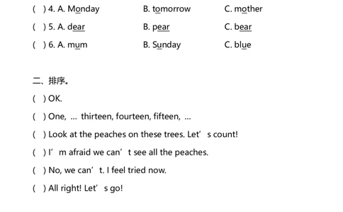 外研版一起点三年级下册期中测试卷1及答案_三年级上下册资料_三年级上语数英上下册学习资料_3-8-6、小学三年级英语下册_外研版一起点_4、期中测试卷