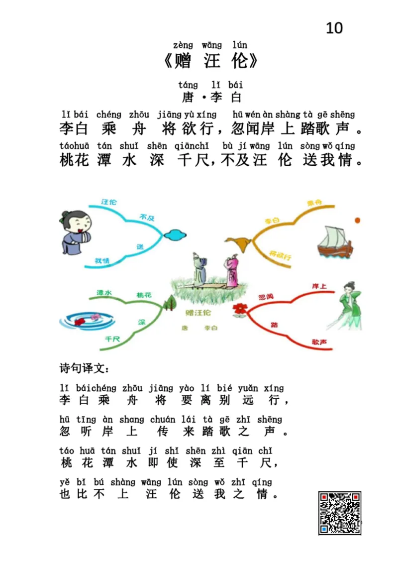 小学生必背75首古诗注音思维导图版_一年级上下册资料_小学一年级学习资料-25年更新版_1-00、幼小衔接_幼小衔接国学启蒙篇