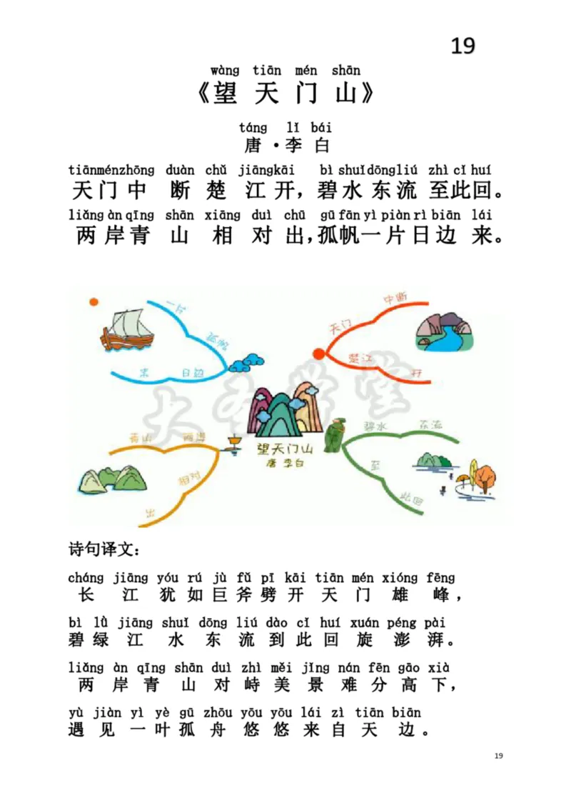 小学生必背75首古诗注音思维导图版_一年级上下册资料_小学一年级学习资料-25年更新版_1-00、幼小衔接_幼小衔接国学启蒙篇