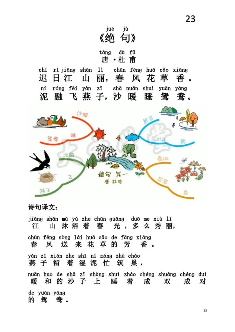 小学生必背75首古诗注音思维导图版_一年级上下册资料_小学一年级学习资料-25年更新版_1-00、幼小衔接_幼小衔接国学启蒙篇