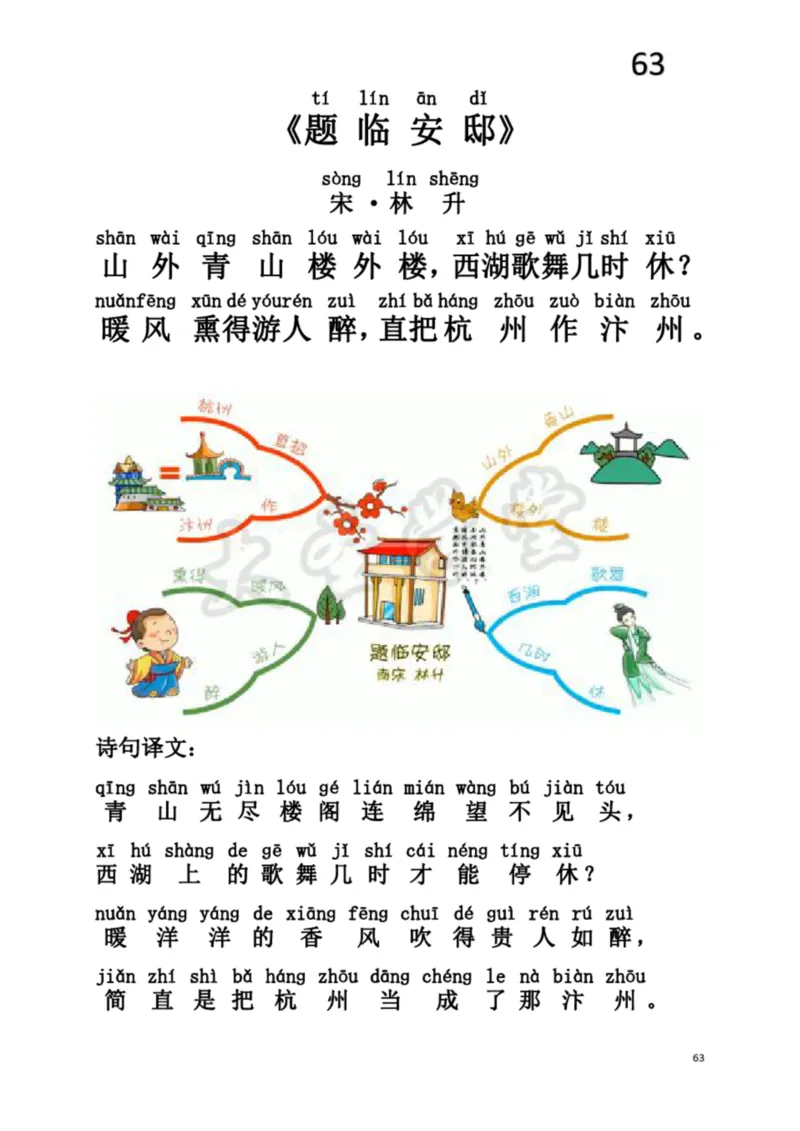 小学生必背75首古诗注音思维导图版_一年级上下册资料_小学一年级学习资料-25年更新版_1-00、幼小衔接_幼小衔接国学启蒙篇