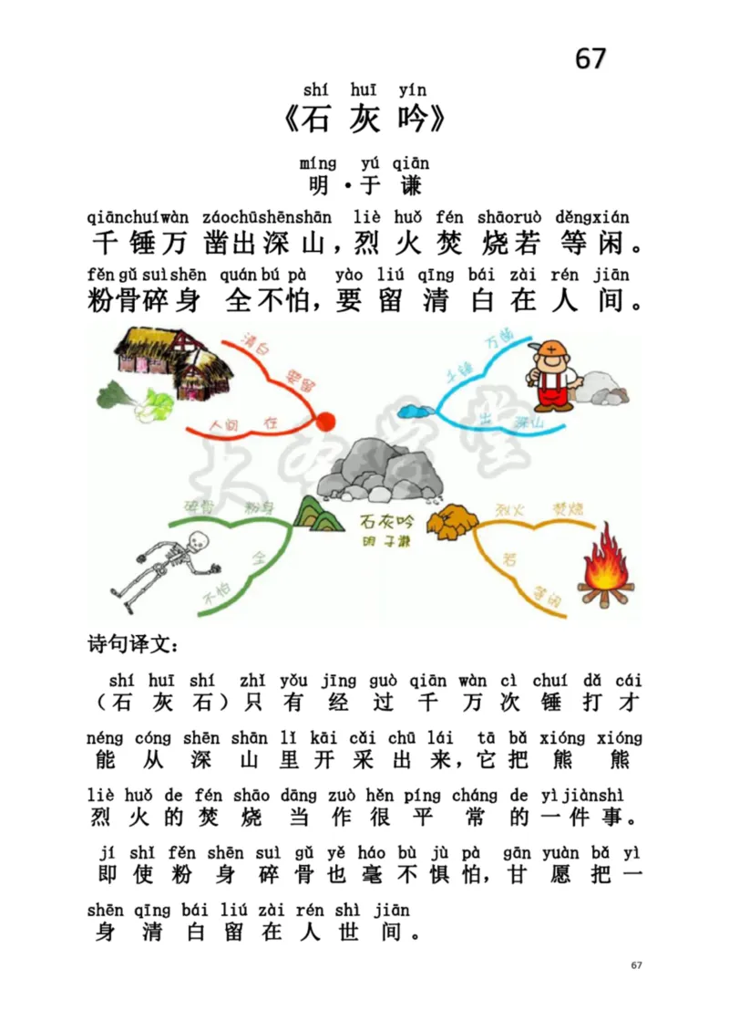 小学生必背75首古诗注音思维导图版_一年级上下册资料_小学一年级学习资料-25年更新版_1-00、幼小衔接_幼小衔接国学启蒙篇