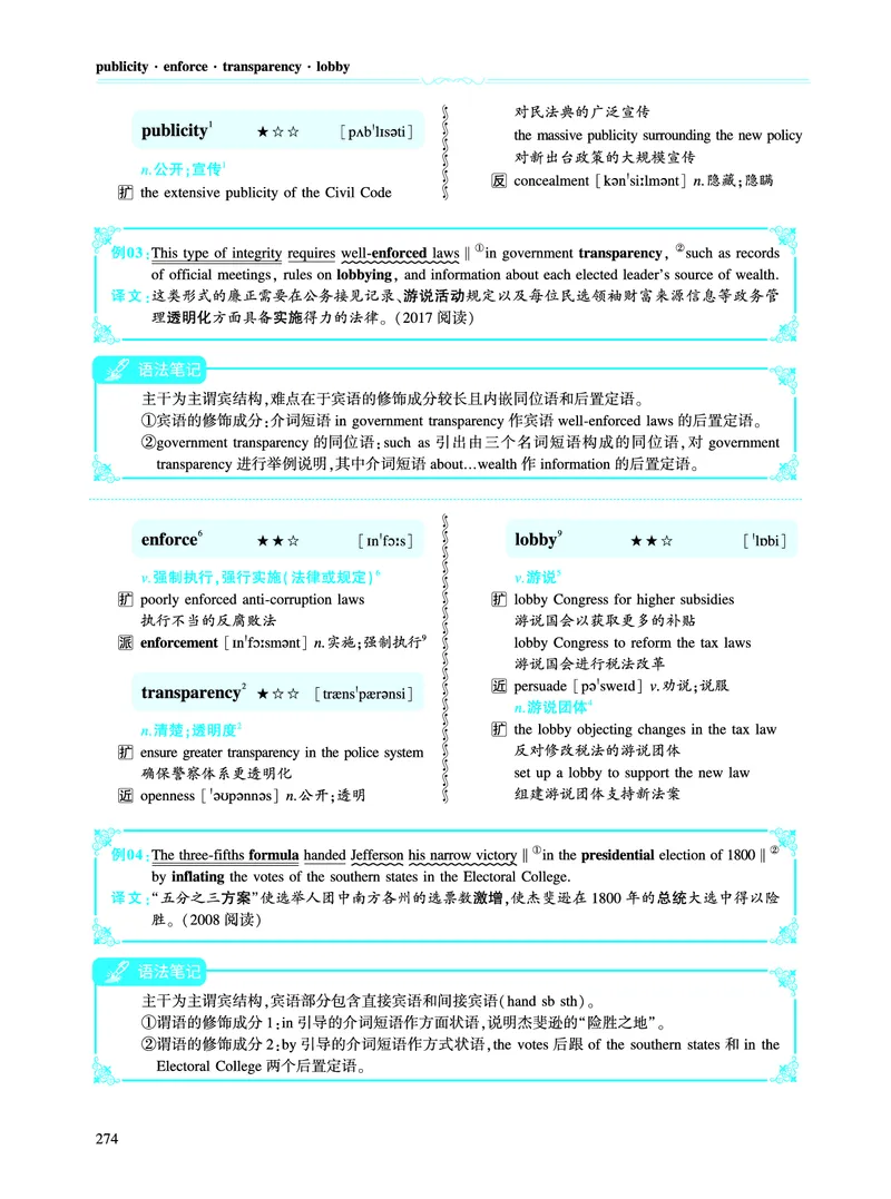 第四部分政策法规（第二板块核心词）_考研英语真题_考研英语（一）历年真题_单词资料_英语一黄皮书词汇电子版（语境例句版）