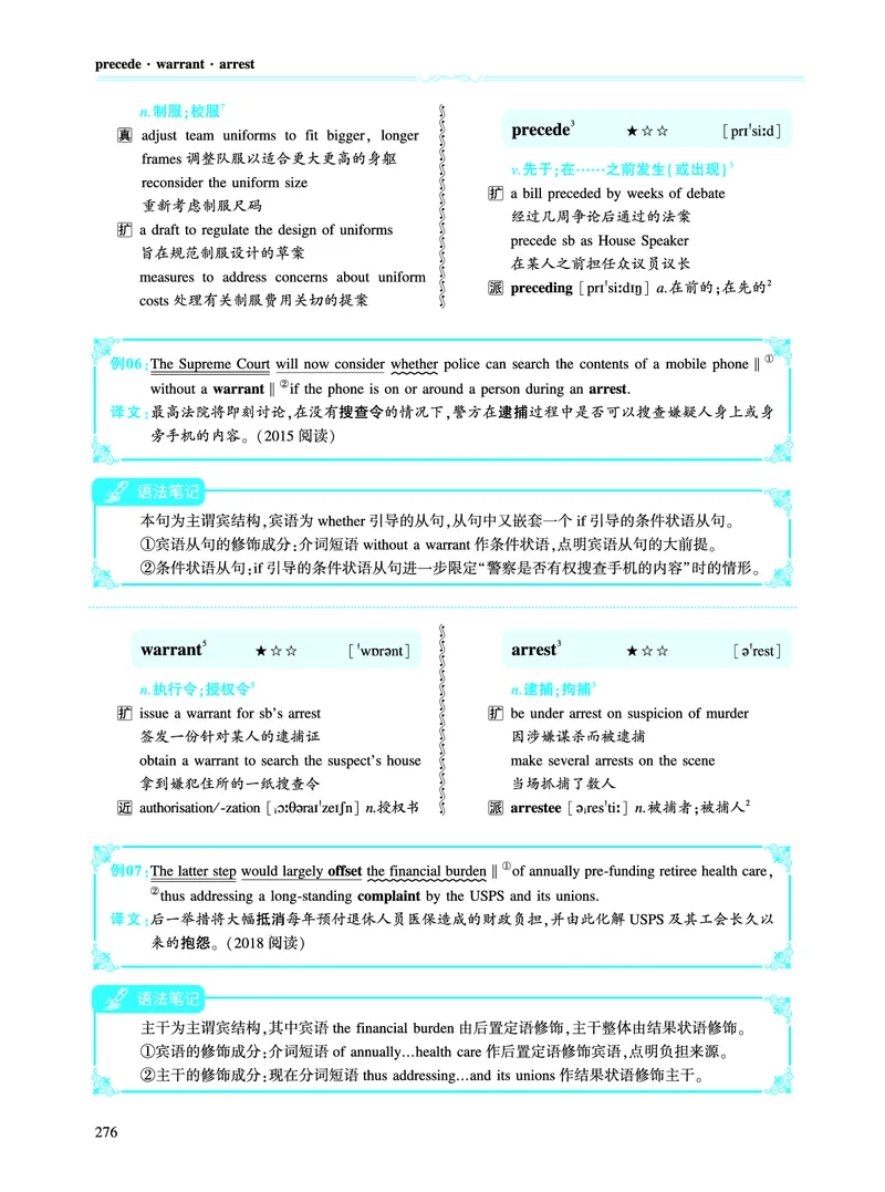 第四部分政策法规（第二板块核心词）_考研英语真题_考研英语（一）历年真题_单词资料_英语一黄皮书词汇电子版（语境例句版）