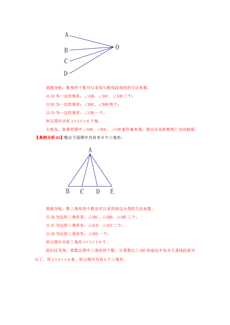 专题01数图形（解析）_小学数学思维训练电子版举一反三奥数逻辑拓展专项图解强化_三年级_（培优提升讲义）2022-2023学年三年级数学思维拓展举一反三精编讲义（通用版）(25)份