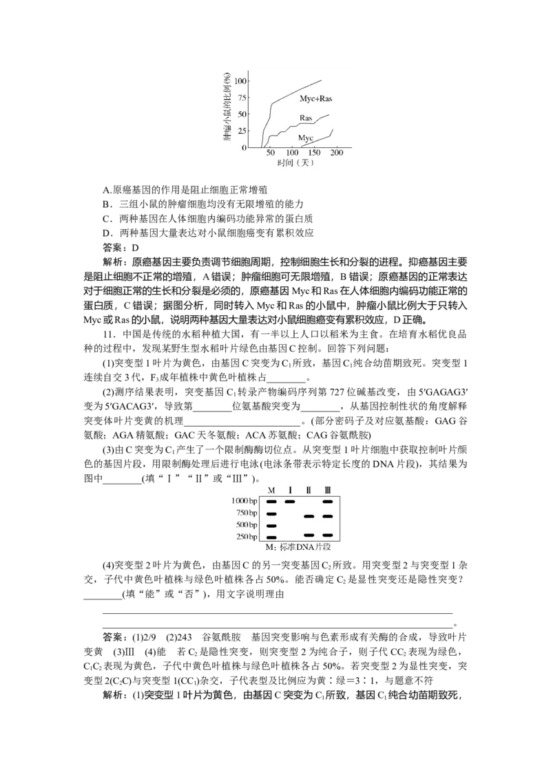 专练53_2025高中教辅（后续还会更新新习题试卷）_2025高中全科《微专题&middot;小练习》_2025高中全科《微专题小练习》_2025版&middot;微专题小练习&middot;生物学&middot;