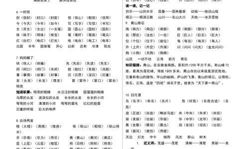 全册词语及知识点_二年级上下册资料_二年级语数英上下册学习资料_3-7-1、小学二年级语文上册_统编、部编、人教（语文全国统一只有一个版）_1、知识点总结_专项-字词句子