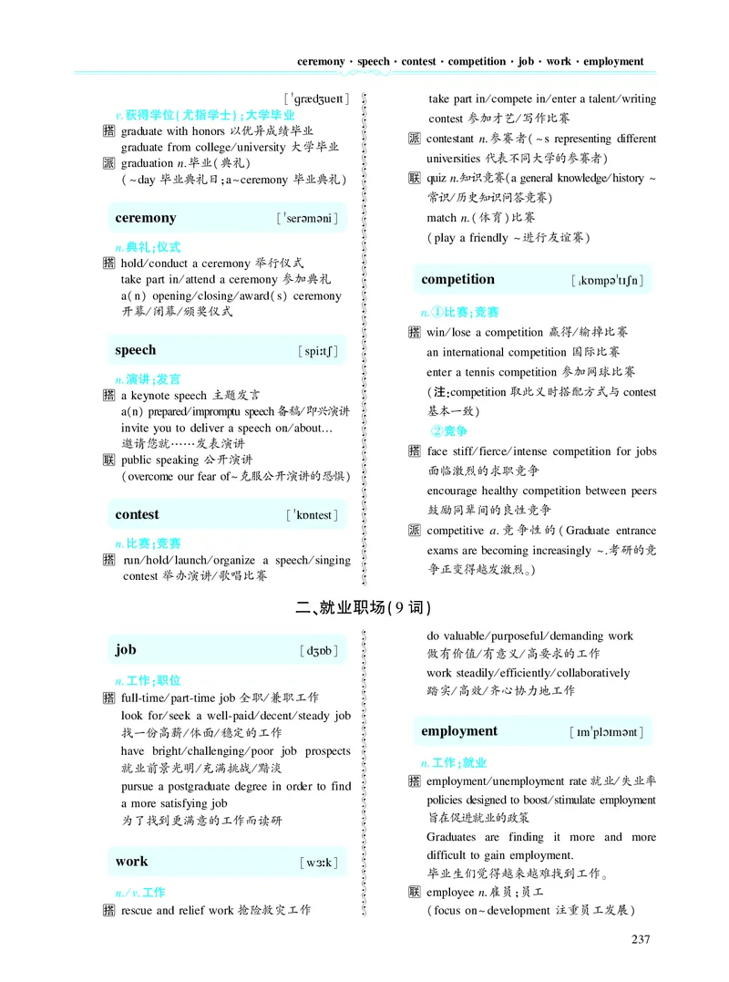 第五章写作表达积累_考研英语真题_考研英语（二）历年真题_单词资料_英语二黄皮书词汇电子版（题型精简版）