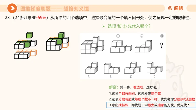 图推梯度刷题（四）公众号：引航小鲸鱼_2026考公资料_（06）高照_2026年CG（五合一）行测+申论夸夸刷_判断推理_图形推理_课件