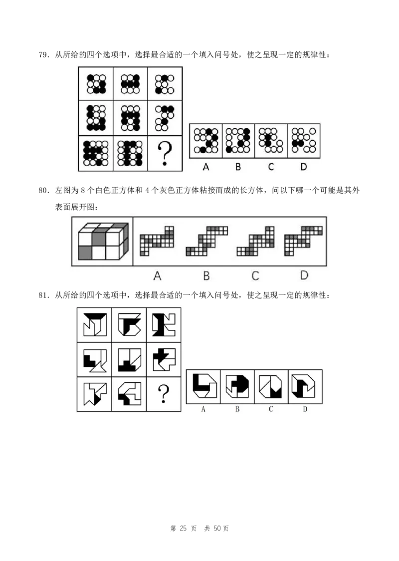 地市（12）四海25下半年2期套题班《行测》_2026考公资料_（01）花生十三_03套题班2026年花生十三行测申论套题二期_题本_行测-地市级和行政执法