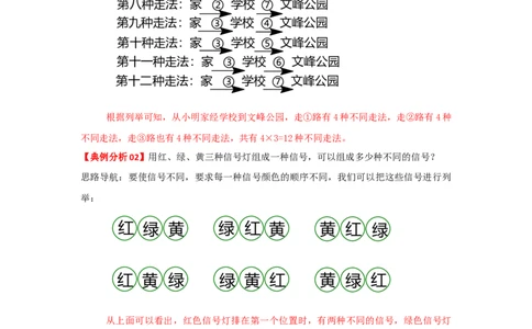 专题10简单枚举（原卷）_小学数学思维训练电子版举一反三奥数逻辑拓展专项图解强化_三年级_（培优提升讲义）2022-2023学年三年级数学思维拓展举一反三精编讲义（通用版）(25)份