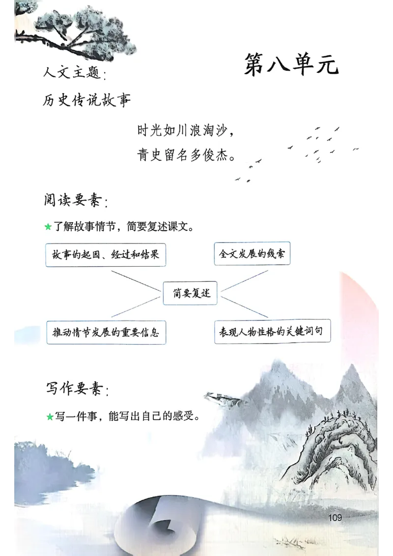 四上语文《课堂笔记》_2025秋《课堂笔记预习课》语文1-6