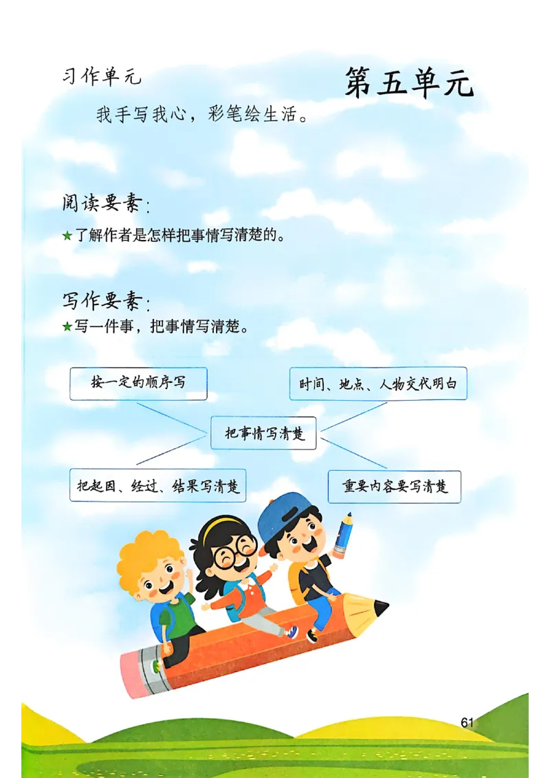 四上语文《课堂笔记》_2025秋《课堂笔记预习课》语文1-6