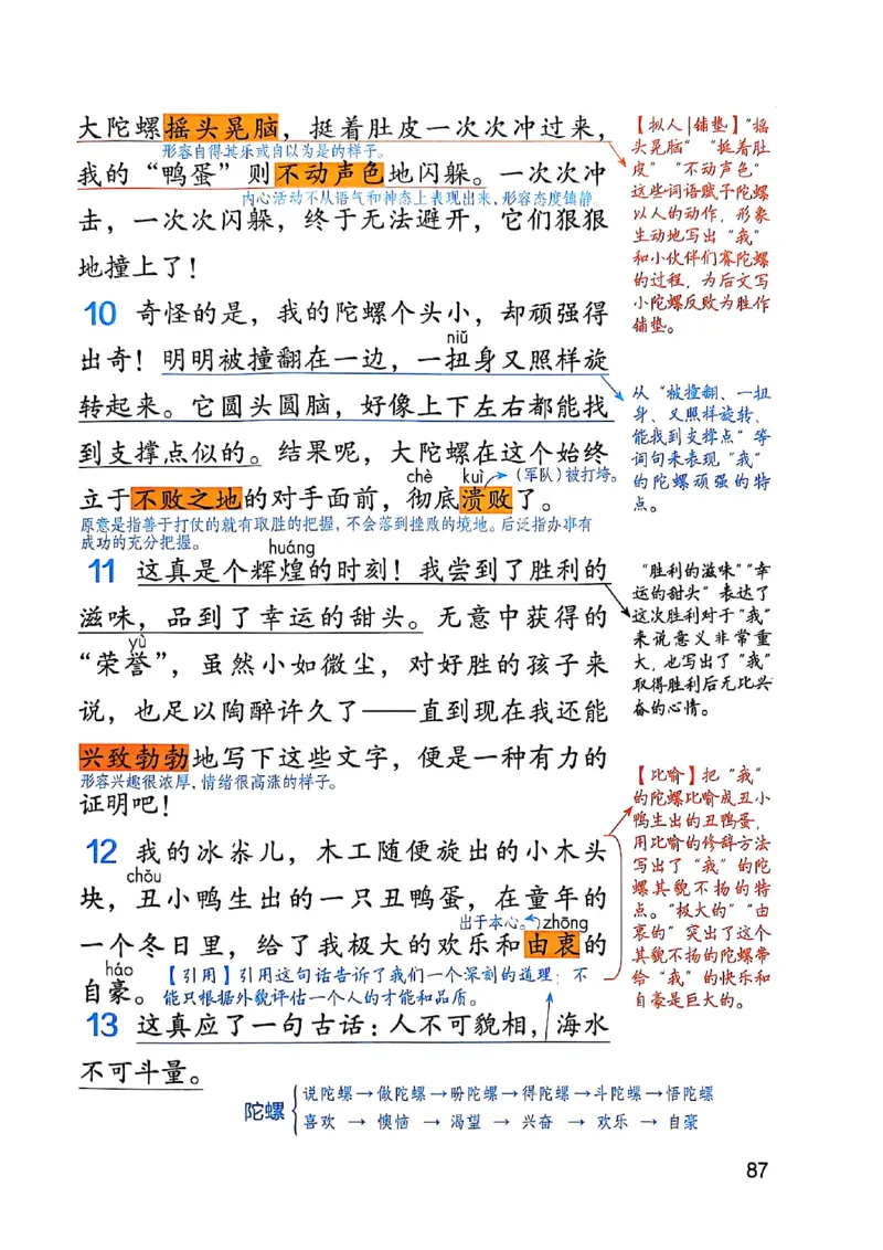 四上语文《课堂笔记》_2025秋《课堂笔记预习课》语文1-6