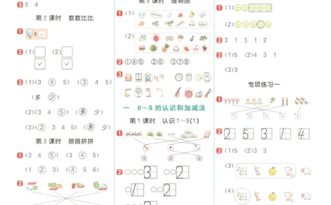 主书答案_25秋小学语数英习题试卷_数学_苏教版_阳光同学计算小达人苏教25年上册1-6_阳光同学计算小达人SJ1上