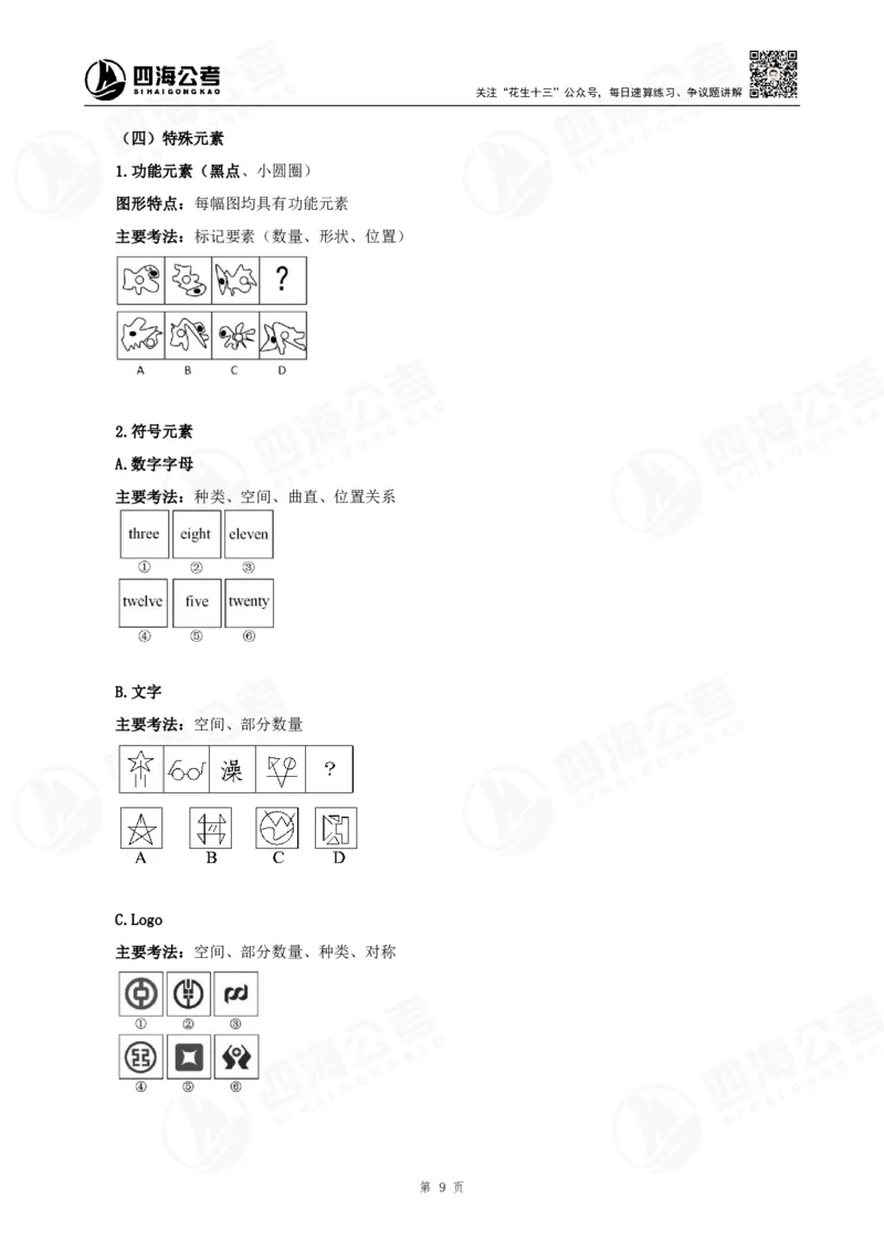 四海龙飞2024年上半年事业单位图推刷题冲刺班课程讲义（A4-44P）_2026考公资料_（01）花生十三_（02）龙飞_2025龙飞资料_事业单位2024龙飞事业编图推刷题冲刺课_讲义