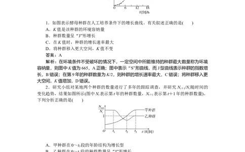 专练85_2025高中教辅（后续还会更新新习题试卷）_2025高中全科《微专题&middot;小练习》_2025高中全科《微专题小练习》_2025版&middot;微专题小练习&middot;生物学&middot;不定项
