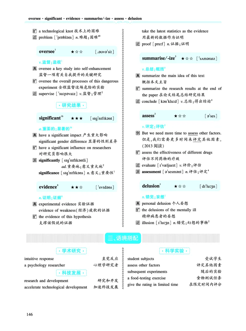 第二部分科学技术（第二板块核心词）_考研英语真题_考研英语（二）历年真题_单词资料_英语二黄皮书词汇电子版（语境例句版）