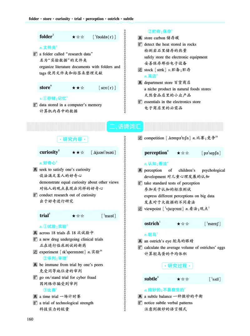 第二部分科学技术（第二板块核心词）_考研英语真题_考研英语（二）历年真题_单词资料_英语二黄皮书词汇电子版（语境例句版）