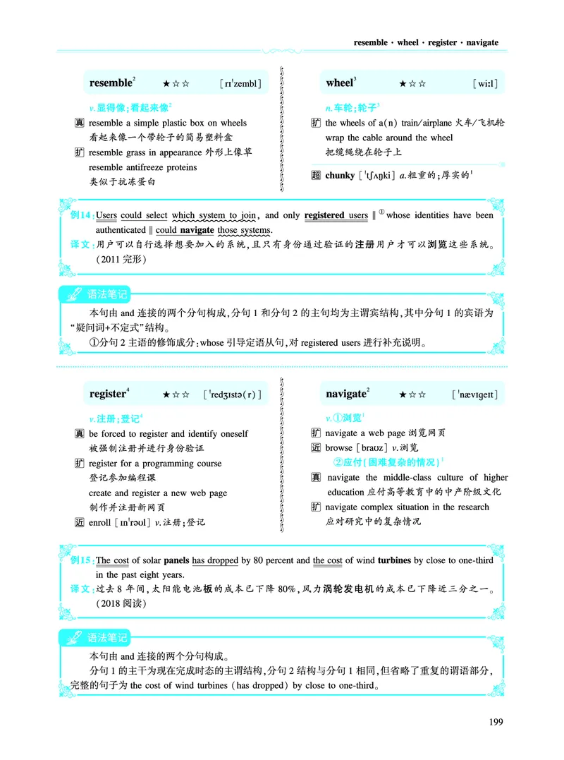 第二部分科学技术（第二板块核心词）_考研英语真题_考研英语（二）历年真题_单词资料_英语二黄皮书词汇电子版（语境例句版）