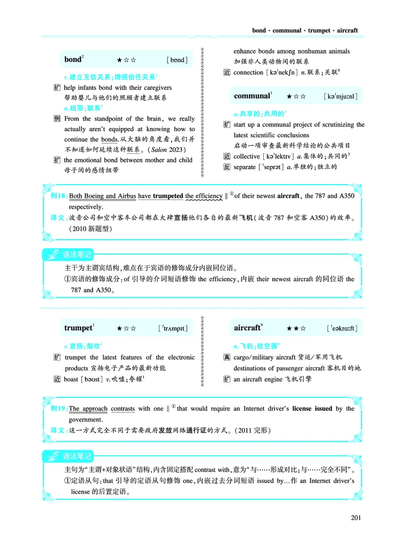 第二部分科学技术（第二板块核心词）_考研英语真题_考研英语（二）历年真题_单词资料_英语二黄皮书词汇电子版（语境例句版）