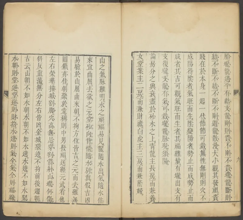 峦头心法图诀.二卷.清.蔡麟士.著.清咸丰四年广州儒雅堂发兑.西园书屋藏板_t涯_绝版古籍电子书合集（13大类）_易经类