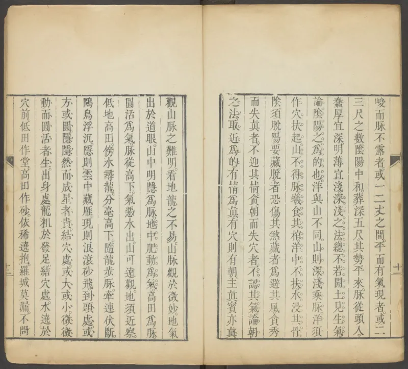 峦头心法图诀.二卷.清.蔡麟士.著.清咸丰四年广州儒雅堂发兑.西园书屋藏板_t涯_绝版古籍电子书合集（13大类）_易经类