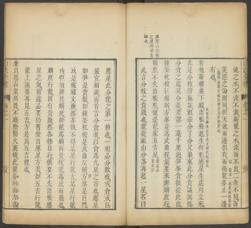 峦头心法图诀.二卷.清.蔡麟士.著.清咸丰四年广州儒雅堂发兑.西园书屋藏板_t涯_绝版古籍电子书合集（13大类）_易经类