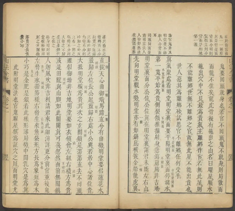 峦头心法图诀.二卷.清.蔡麟士.著.清咸丰四年广州儒雅堂发兑.西园书屋藏板_t涯_绝版古籍电子书合集（13大类）_易经类