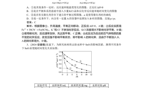 专练42_2025高中教辅（后续还会更新新习题试卷）_2025高中全科《微专题&middot;小练习》_2025高中全科《微专题小练习》_2025版&middot;微专题小练习&middot;化学