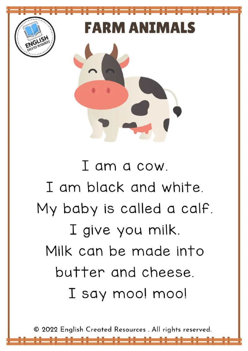 农场动物_一年级上下册资料_小学一年级学习资料-25年更新版_1-00、幼小衔接_幼小衔接英语启蒙篇