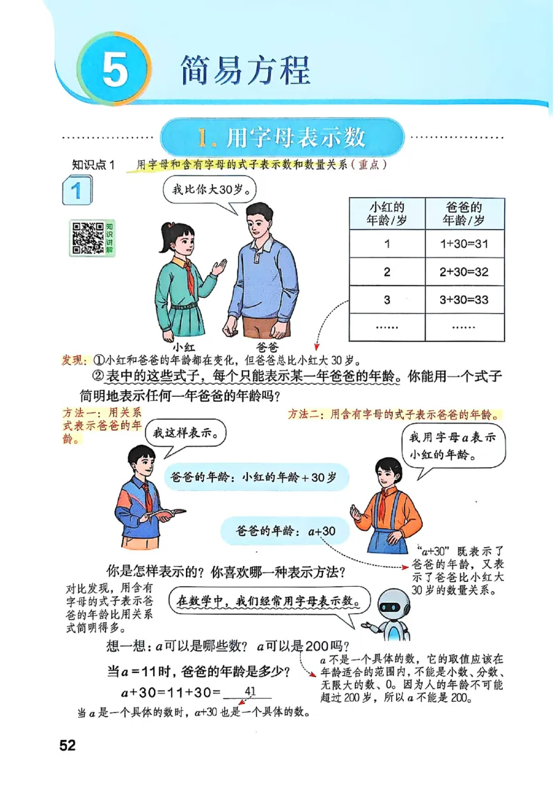 五上人教数学《课堂笔记》128页_2025秋《全能课堂课堂笔记》数学人教1-6