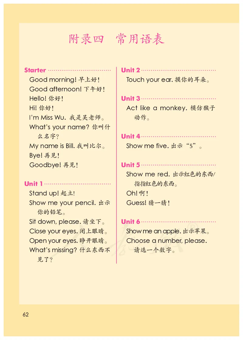 人教版（一年级起点）一年级上册英语PDF电子课本_一年级上下册资料_一年级上语数英上下册学习资料_3-6-5、小学一年级英语上册_人教版一起点_11、电子课本