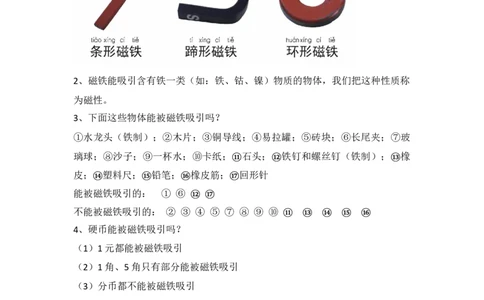 新教科版科学二下知识点精编图文版_二年级上下册资料_小学二年级学习资料-25年更新版_2-10、小学二年级科学下册_教科版_知识点