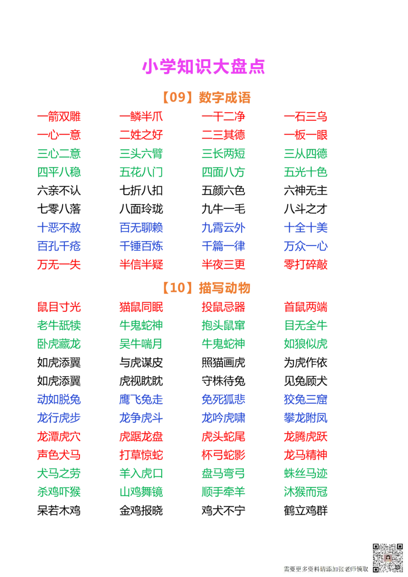 小学语文好词大盘点_一年级上下册资料_一年级上册小红书同款资料_一年级(1)