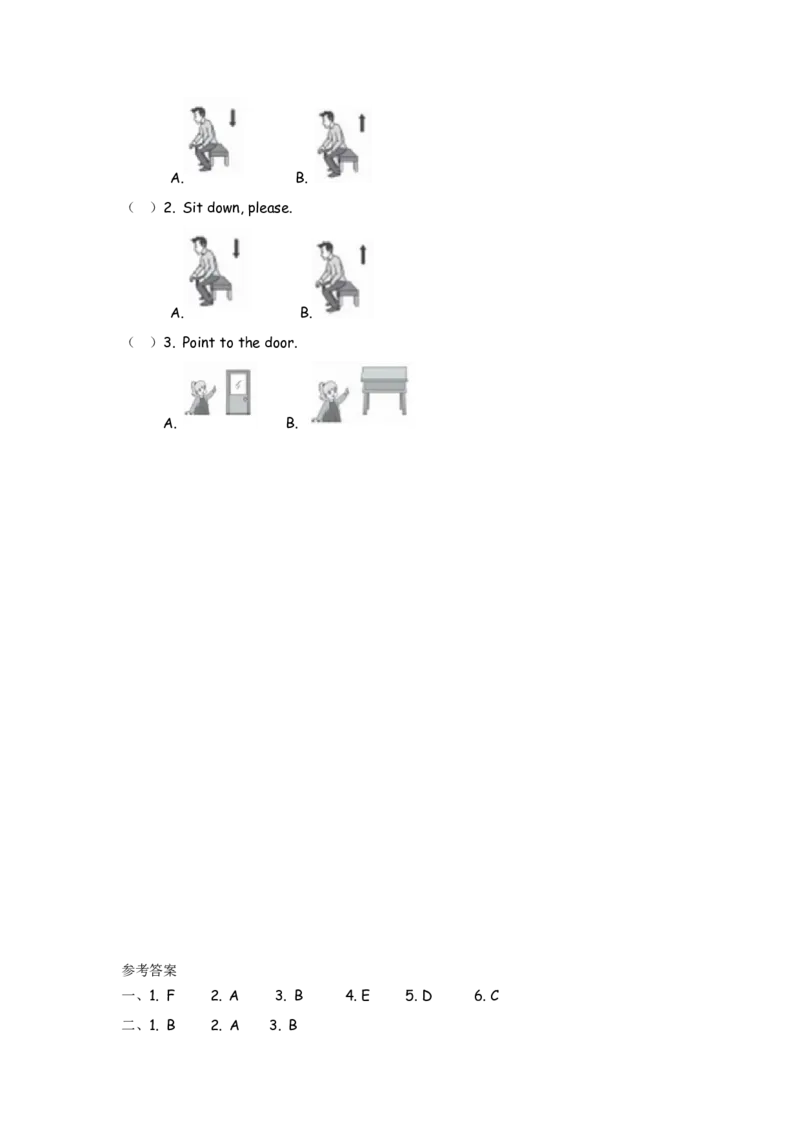 外研三上Module3Unit1_三年级上下册资料_三年级上语数英上下册学习资料_3-8-5、小学三年级英语上册_外研版三起点_2、同步练习