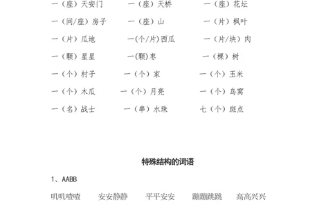 一年级语文下册分类复习(1)_一年级上下册资料_小学一年级学习资料-25年更新版_1-02、小学一年级语文下册_3-6-2-1、复习、知识点、归纳汇总_部编（人教）版
